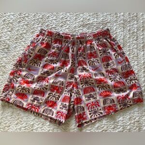 Nike Sportswear Mens Swimsuit Woven Flow Shorts Doll/Guava Ice Southwestern